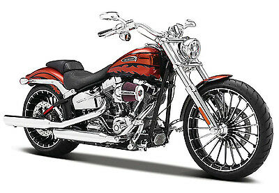 ขาย พรีออเดอร์ โมเดลรถเหล็ก โมเดลรถ มอเตอร์ไซค์ Harley 2014 CVO Breakout 1:12 มี โปรโมชั่น