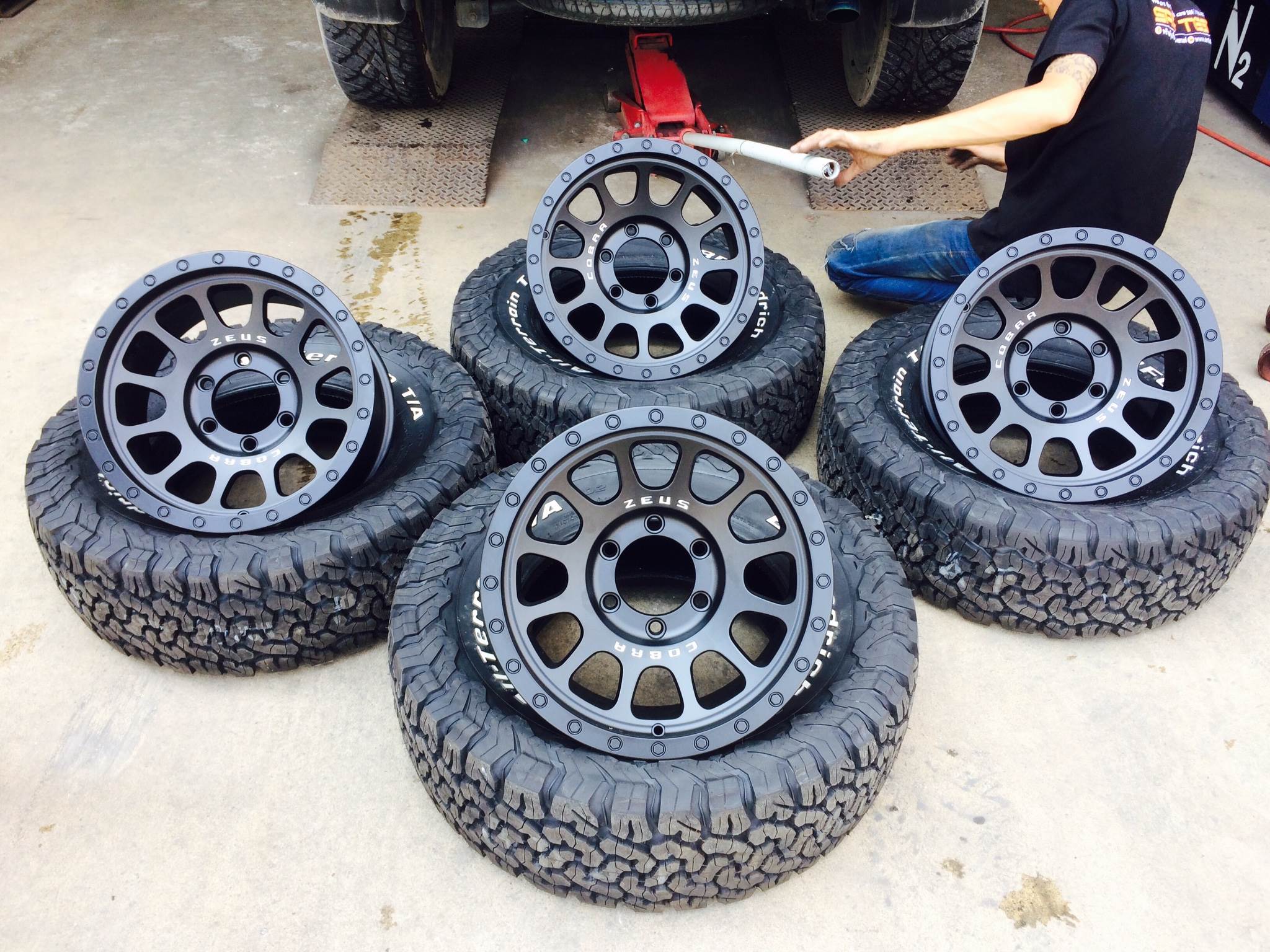 ล้อแท้ LENSO ZEUS03 ขอบ16 ราคาถูก