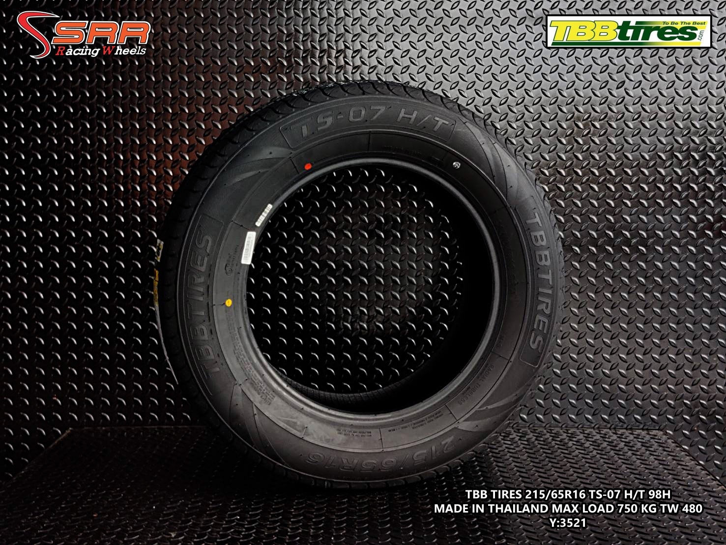 TBB TIRES TS-07 H/T 215/65R16 ปี2021 ราคาถูก