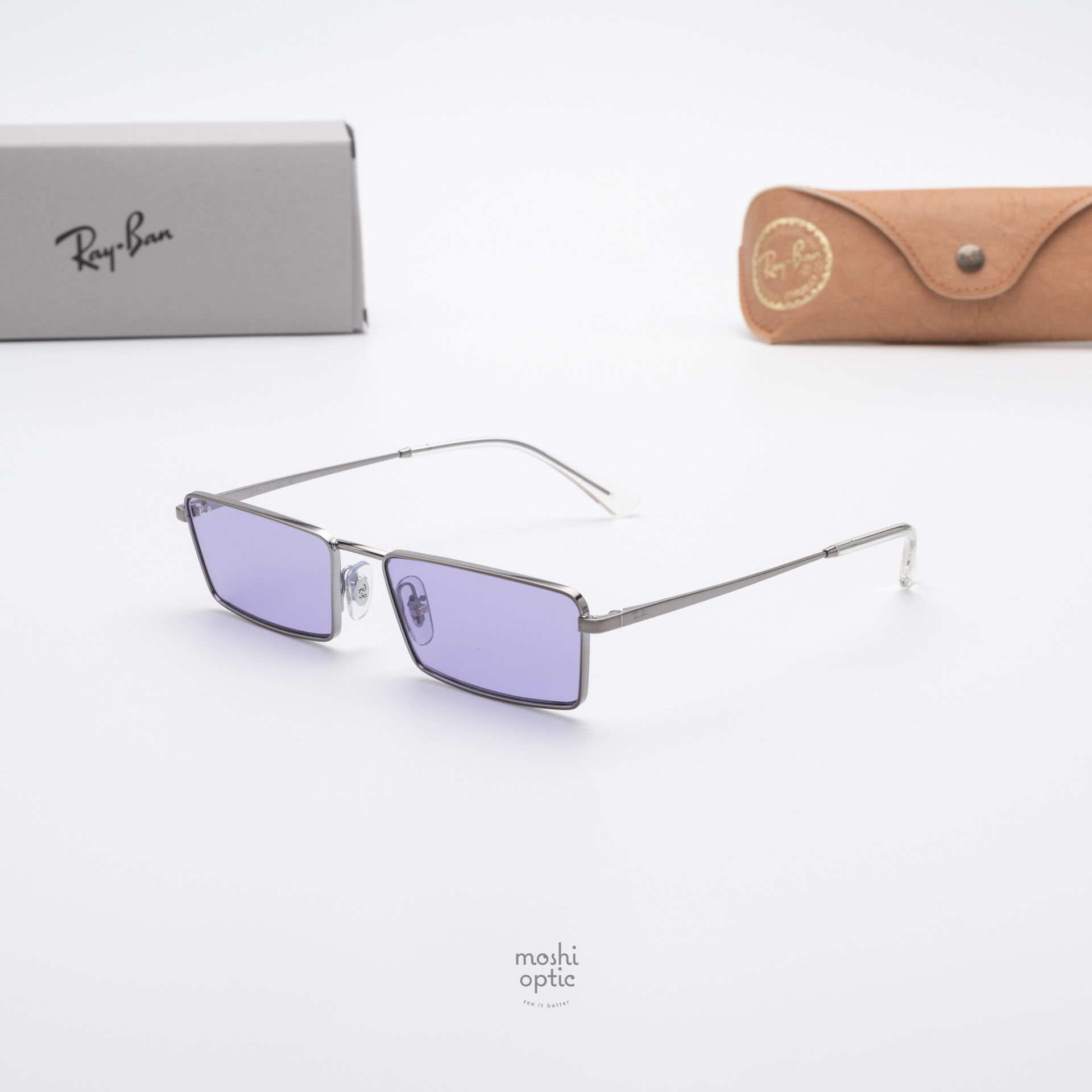 RayBan Emy RB3741 004/1A Gunmetal Violet