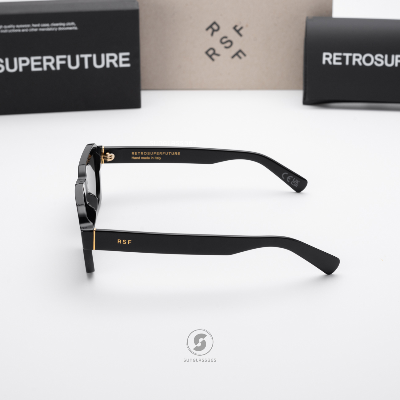 แว่นกันแดด SUPER SP NJS Caro Black