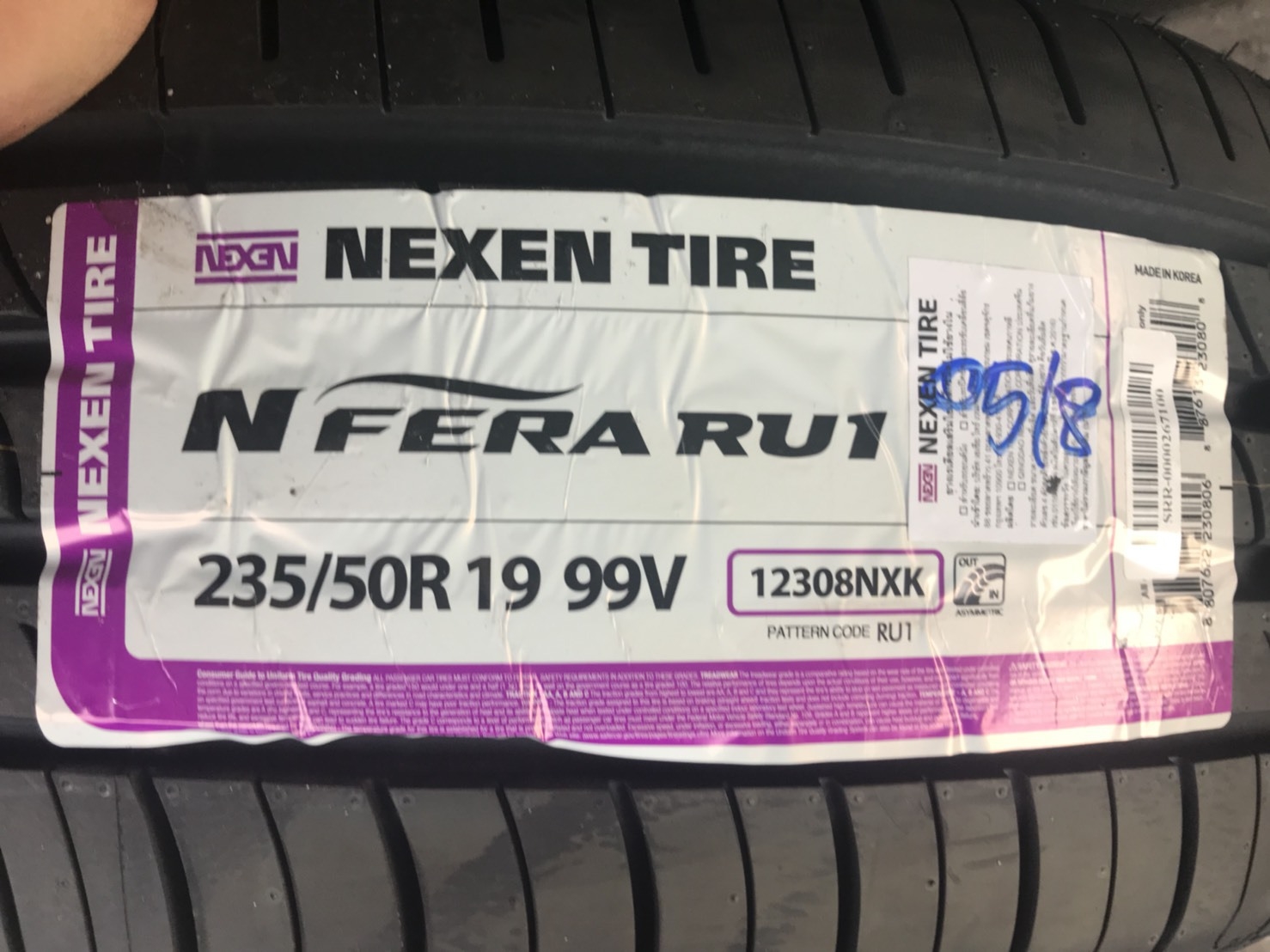 NEXEN RU1 235-50-19 เส้น 5500 ปี18