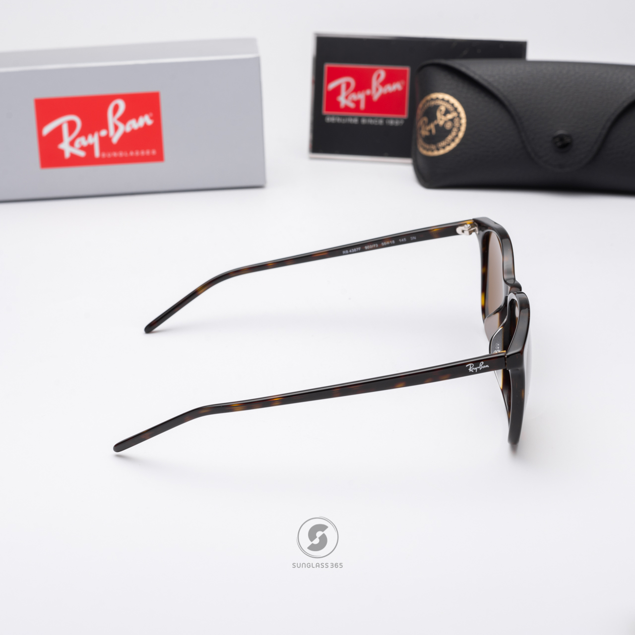 Ray Ban RB4387F 902/73 Havana Brown