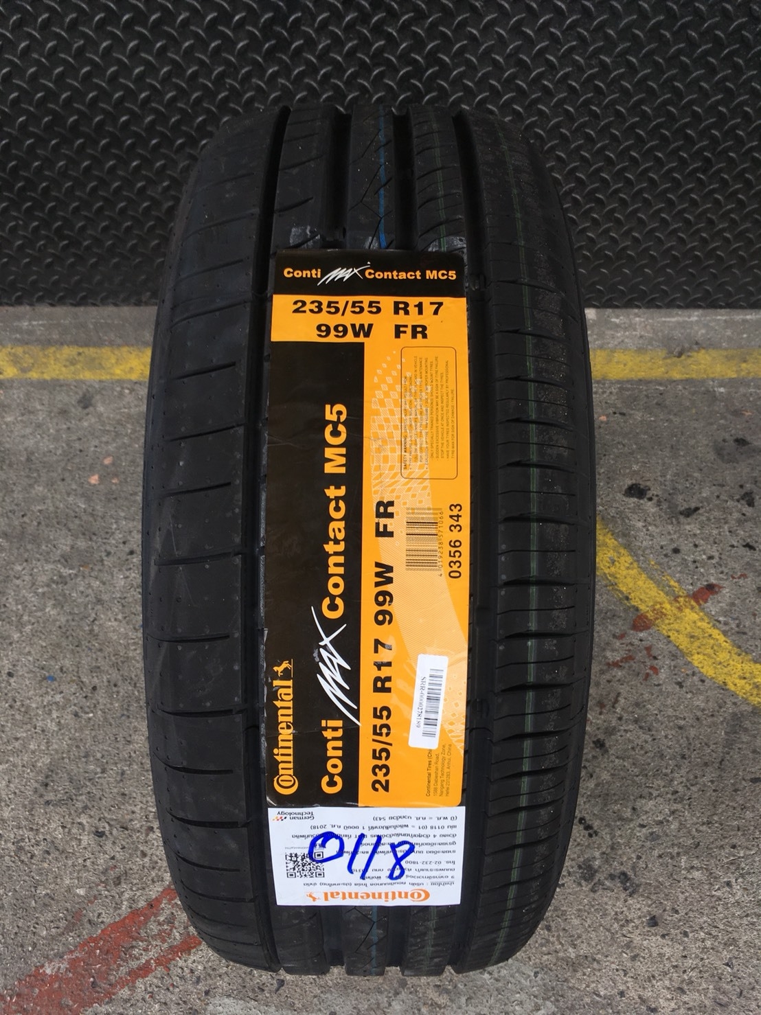 CONTINENTAL CONTACT MC5 235-55-17 ปี18 ซื้อ2แถม2 มาใหม่