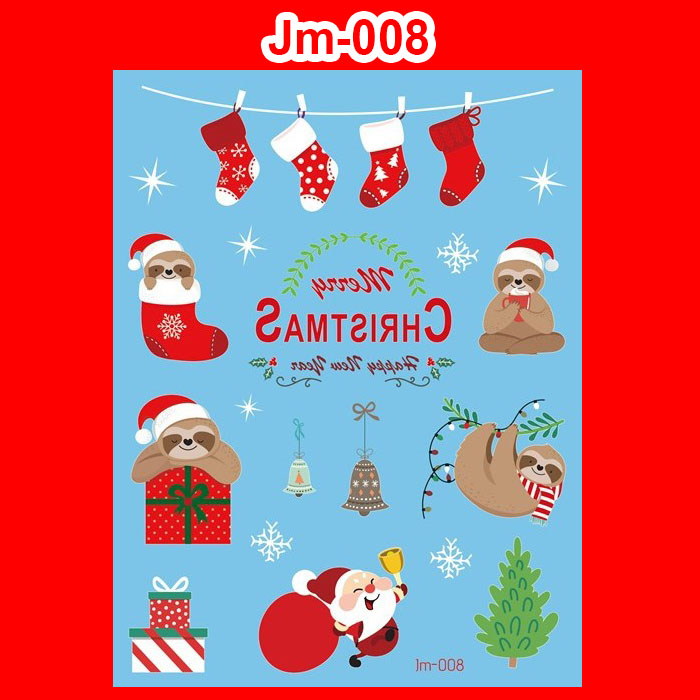 Tattoo Christmas สติ๊กทูคริสต์มาส แทททู #B