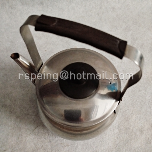 กาน้ำสแตนเลสทรงกลม สไตล์วินเทจ/ย้อนยุค