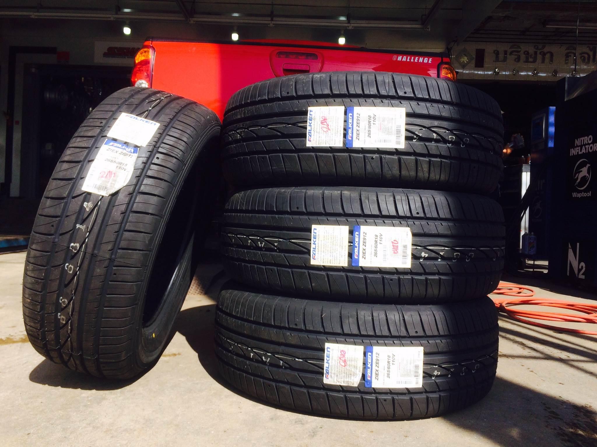 FALKEN ZE912 265/60-18 ปี17 ลดราคา