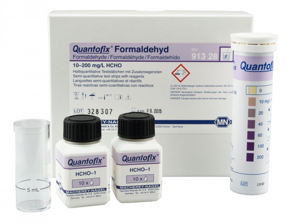 QUANTOFIX® Formaldehyde 91328 กระดาษทดสอบฟอร์มาลดีไฮด์