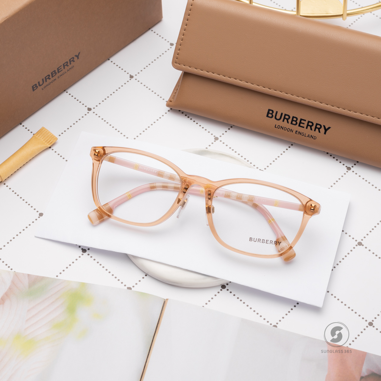 BURBERRY BE2371U 4025 Brown
