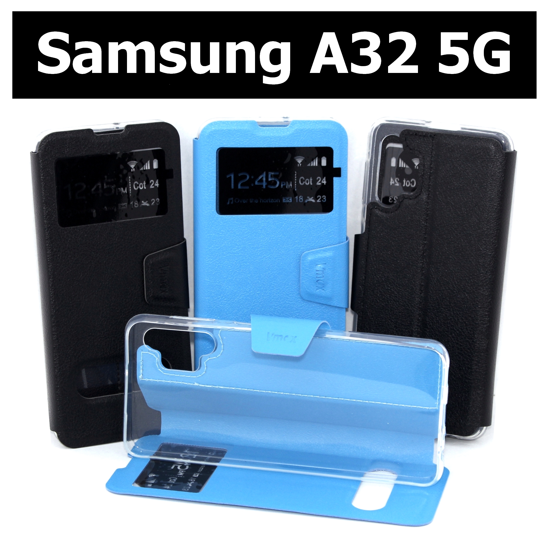 เคสพับ Samsung A32 5G - เคสฝาพับ โชว์เบอร์ ตั้งได้