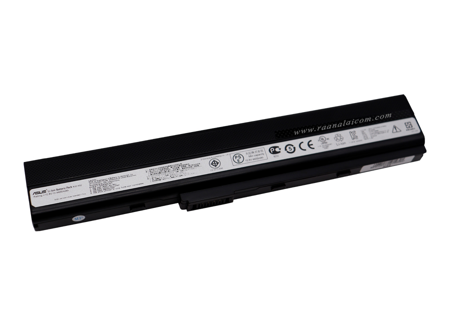 Battery ASUS K42 K52 X42 X52 A32-K52 แบตเตอรี่ Asus A40J A42 A52 A62 B53 F85 F86 K62