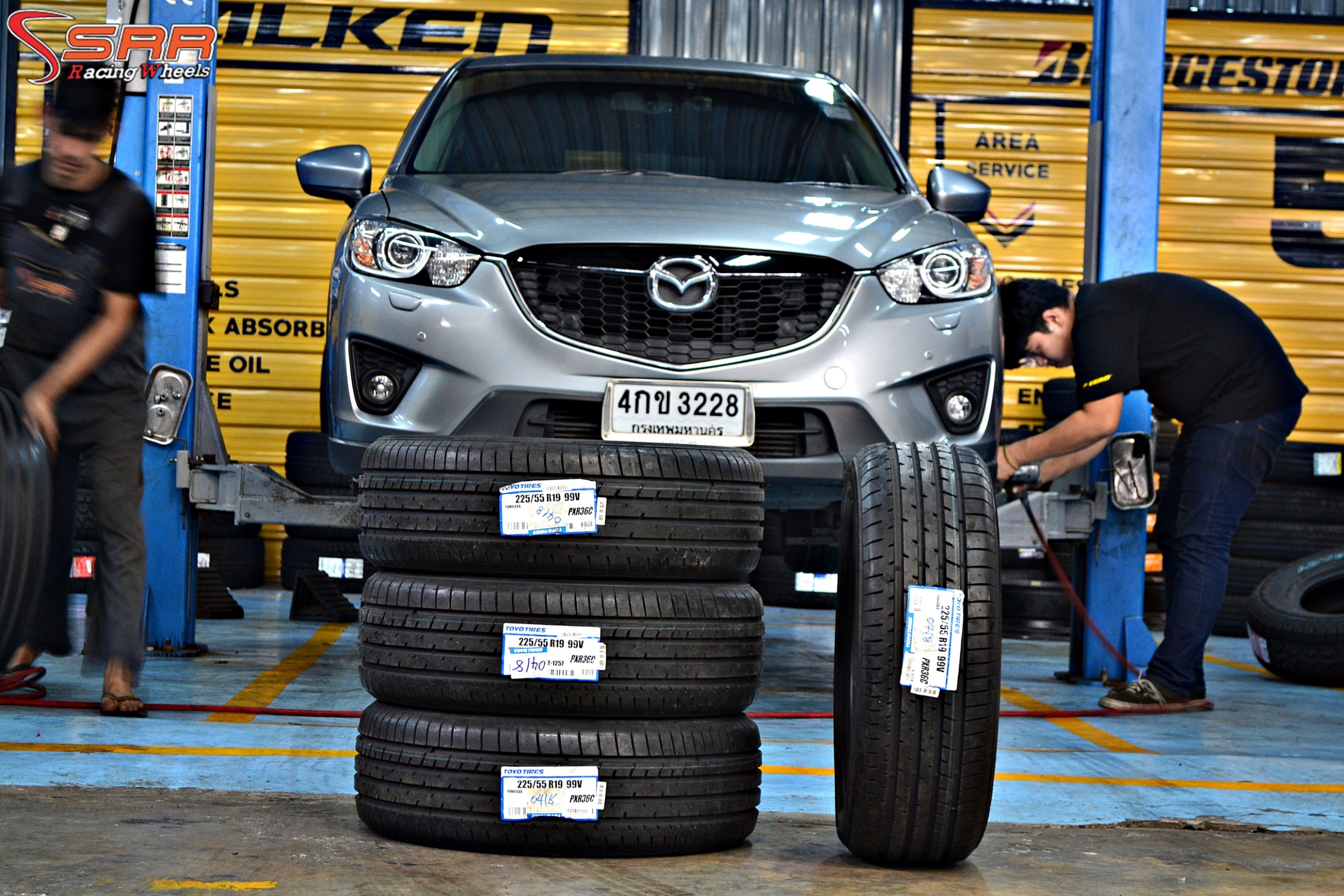 ยางใหม่ TOYO R36 225/55-19 ราคาพิเศษ