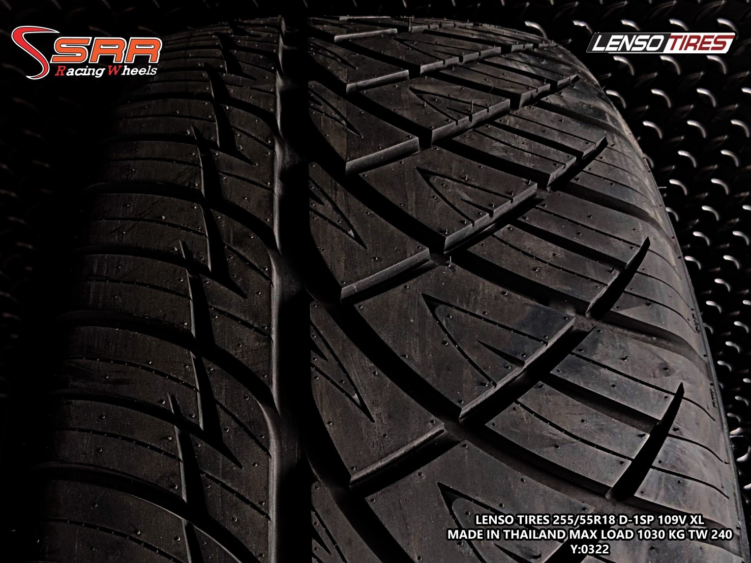 LENSO TIRES 255-55-18 D1SP ปี2022 ราคาถูก