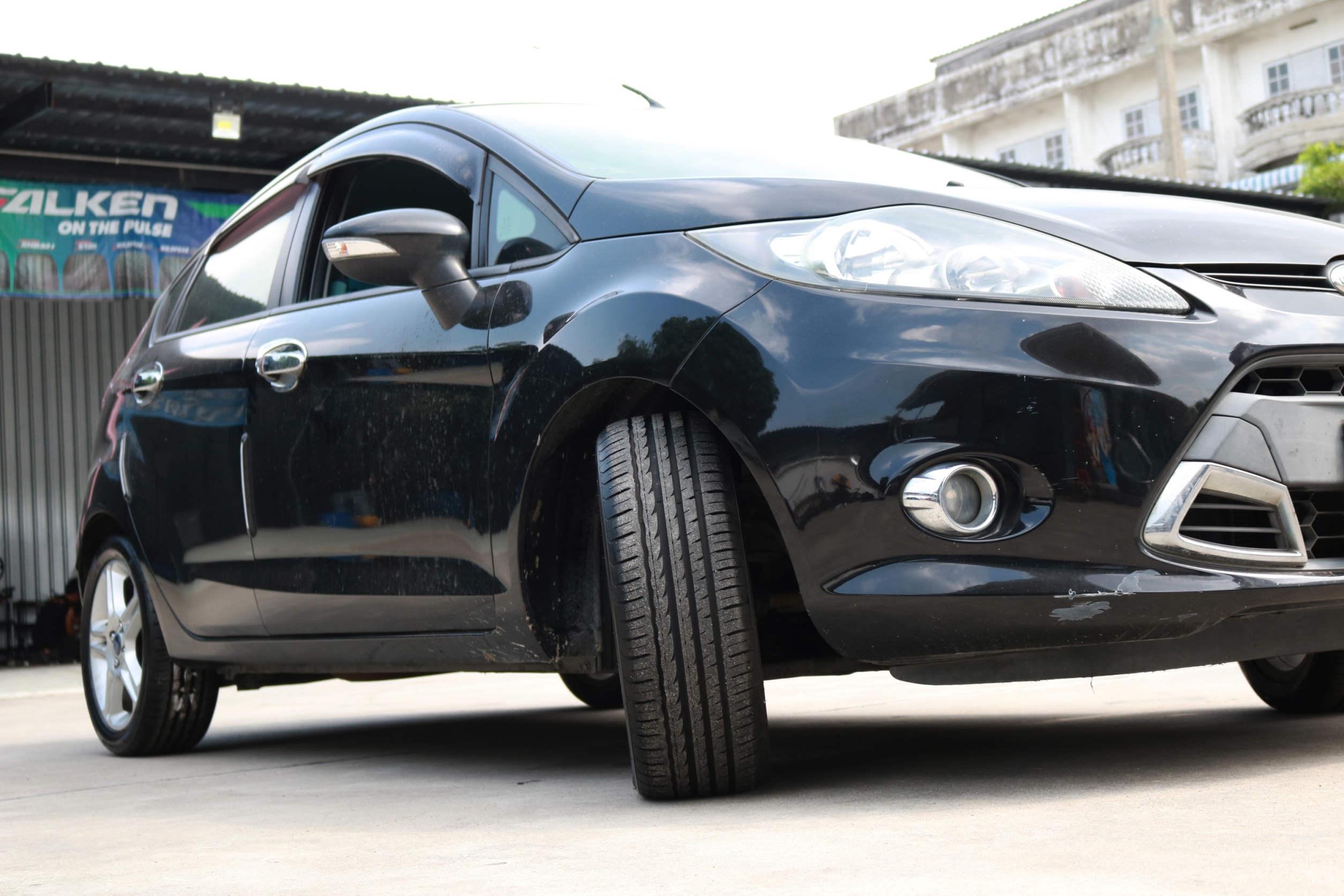 ยางใหม่ค้างปี SAILUN SVA1 195/50-16 ปี17 ใส่ FIESTA ราคาพิเศษ