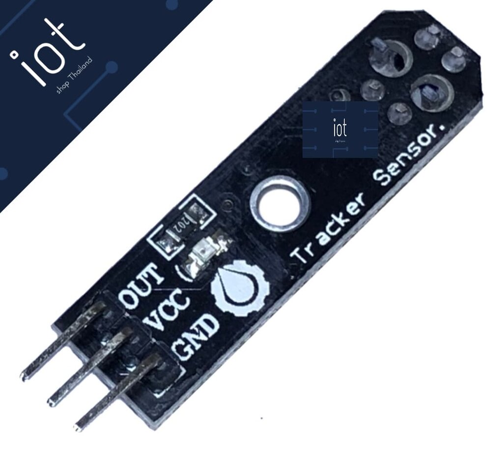 Tracking Sensor Module (โมดูลตรวจจับเส้นขาว-ดำ)