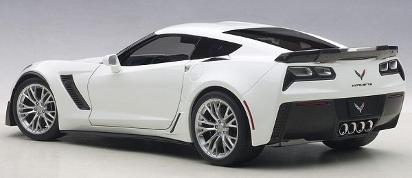 ขาย พรีออเดอร์ โมเดลรถ โมเดลรถยนต์ Autoart Chevrolet C7 Z06 ขาว สเกล 1:`18 มี โปรโมชั่น