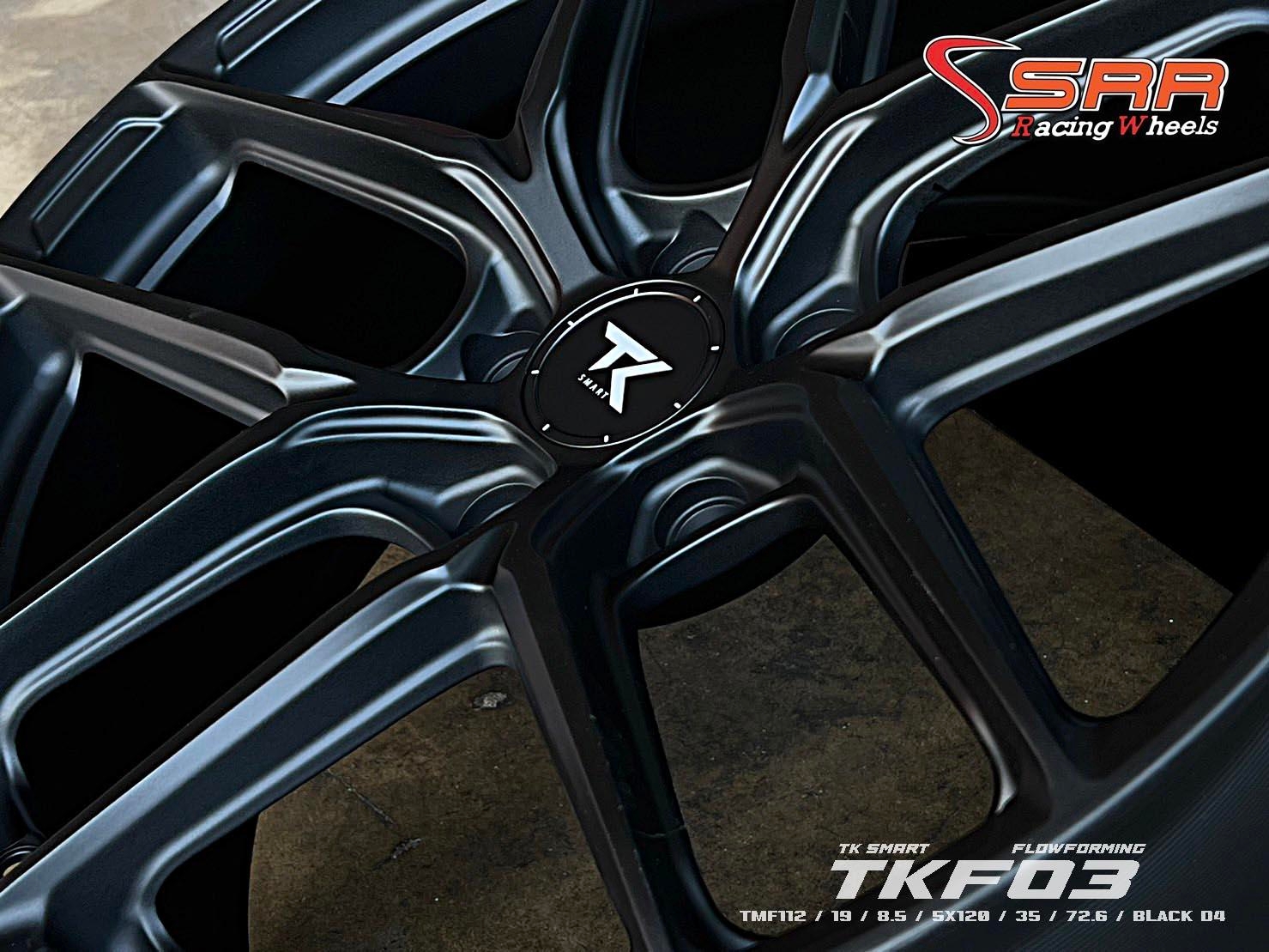 FLOWFORMING FOR BYD SEAL : TMF112 19X8.5 5X120 35 BLACK D4 (ดำด้าน)