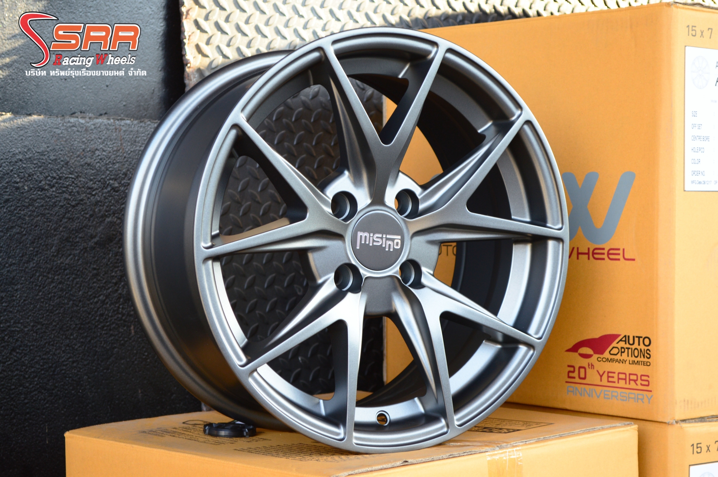 ล้อลายใหม่ MISINO MISANO ขอบ15 และขอบ18