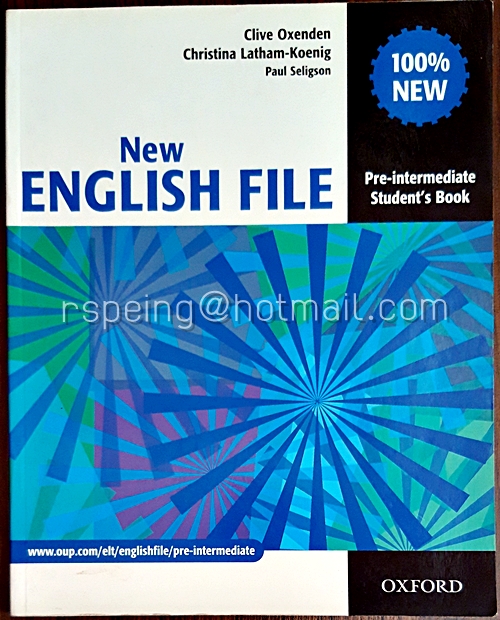 New English File (Pre-intermediate Student's Book)