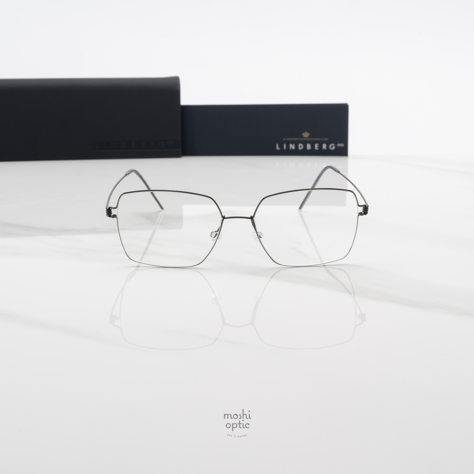 แว่นสายตา Lindberg Air Titanium Rim 085 1505L Kalle PU09