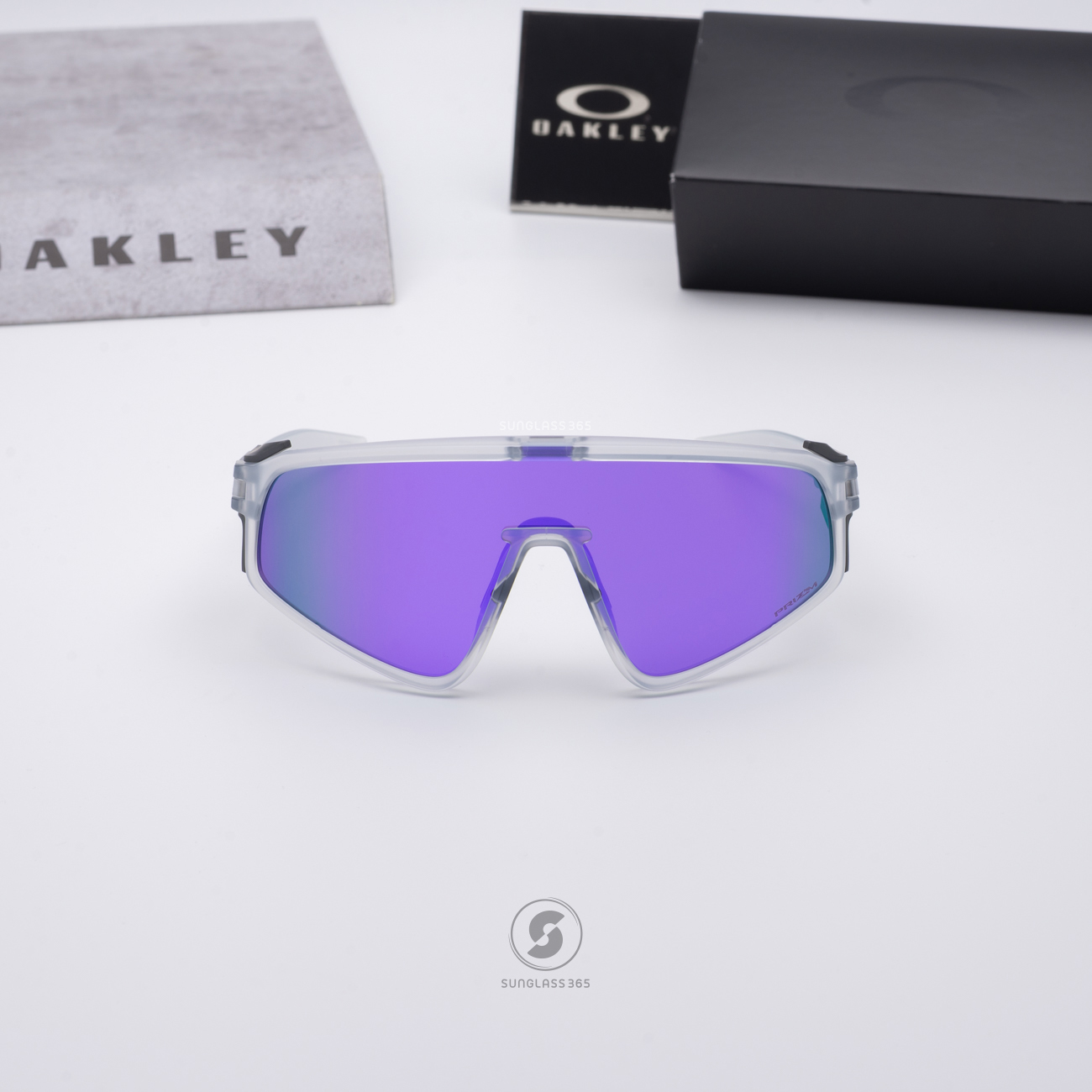 OAKLEY LATCH PANEL OO9404-02 Matte Clear Prizm Violet