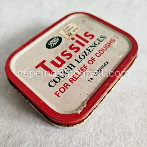 กล่องยาอม Tussils Cough Lozenges