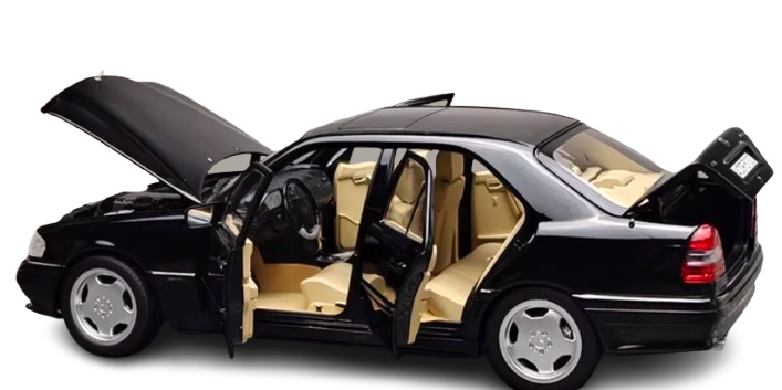 โมเดลรถ โมเดลรถยนต์ Benz C36 AMG 1993 4