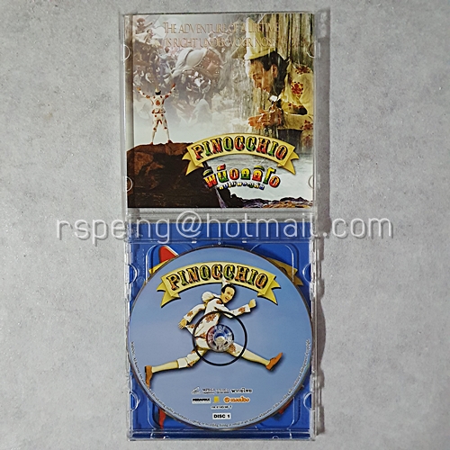 VCD ภาพยนตร์ Pinocchio : พิน็อคคิโอ คนไม้ผจญภัย