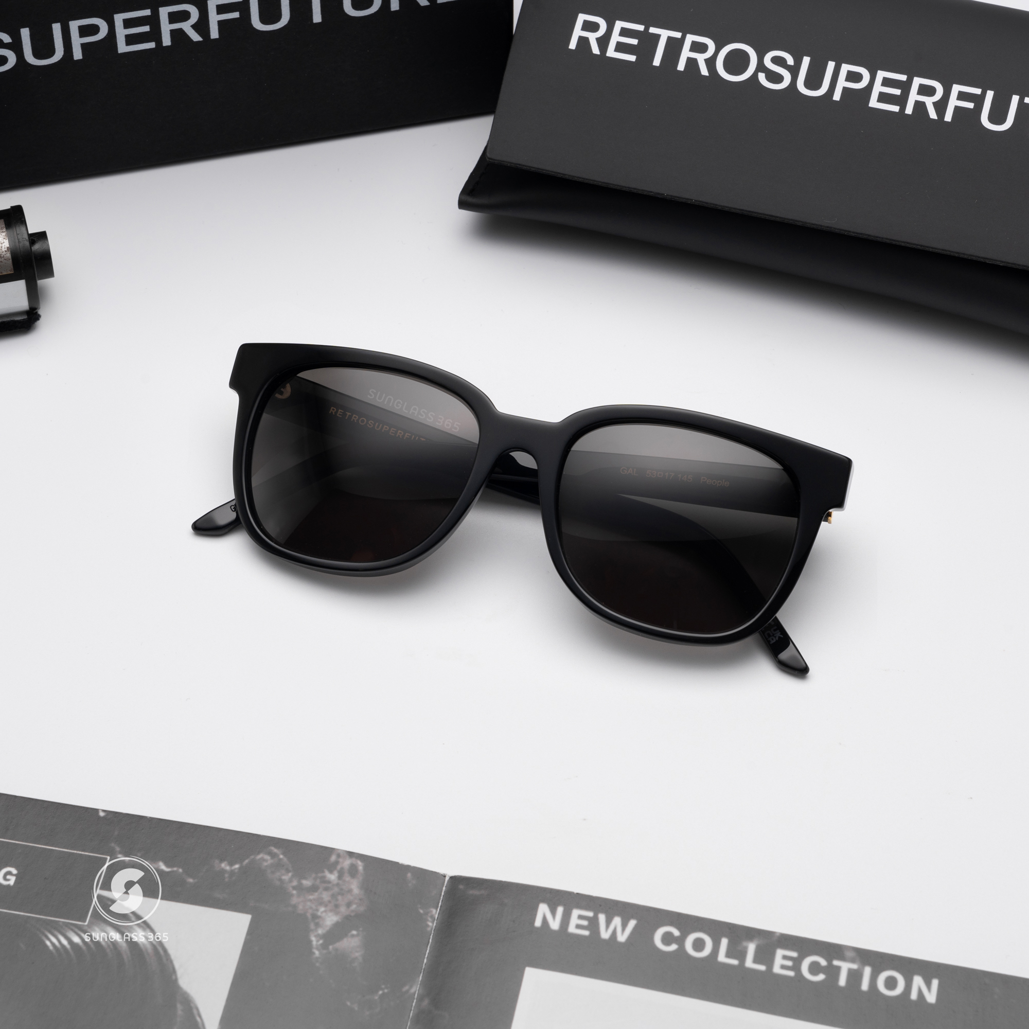 แว่นกันแดด SUPER SP F52 POOCH Black