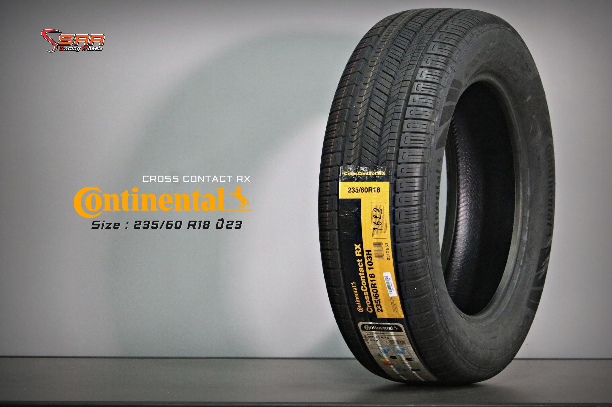 CONTINENTAL CROSS CONTACT RX ขนาด 235/60R18 ปี2023