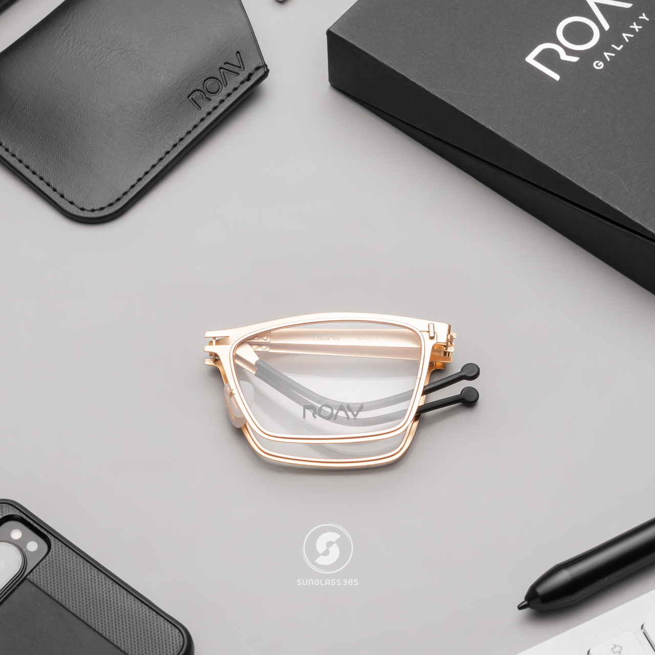 แว่นสายตา ROAV LIAM 6008 Brushed Gold