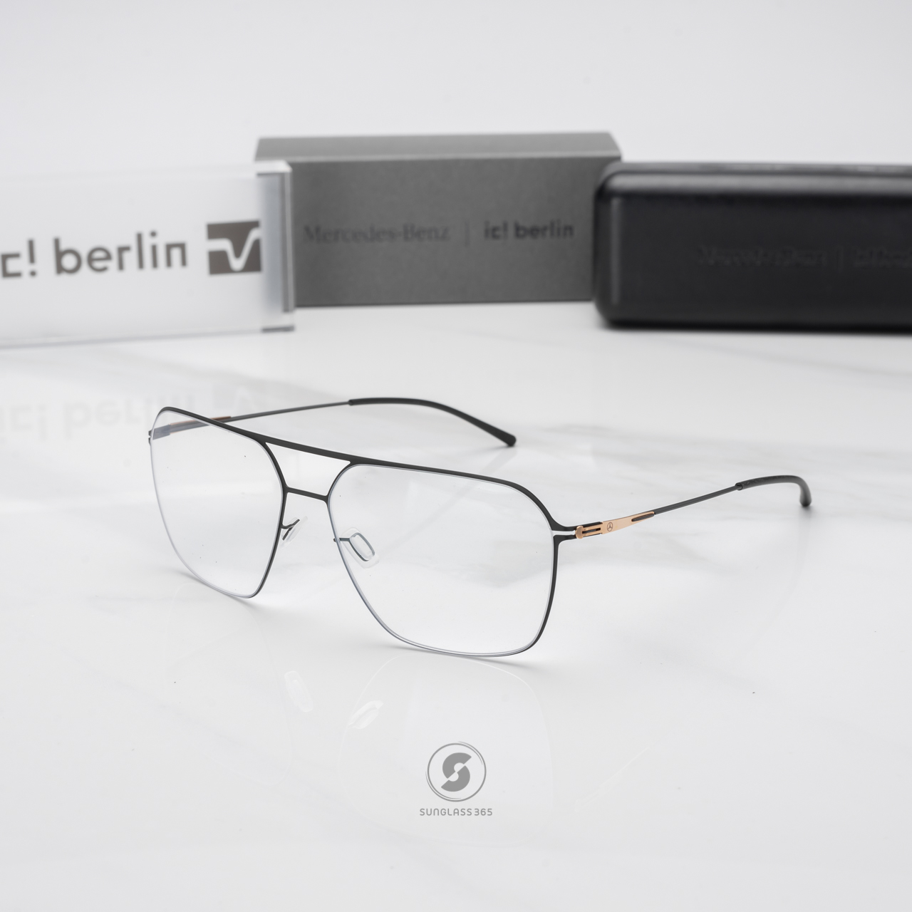 กรอบแว่น IC BERLIN MB11 Black