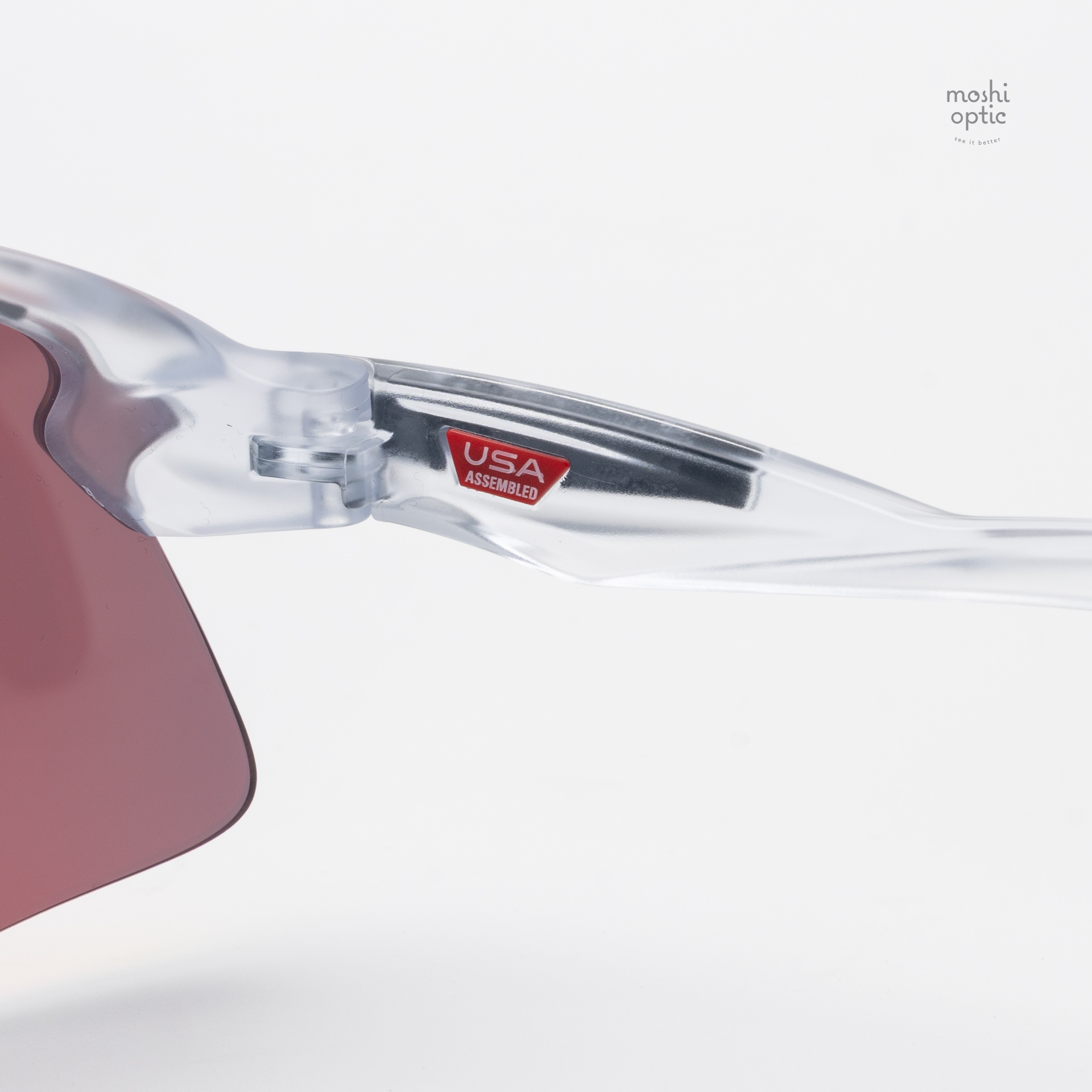 OAKLEY STUNT DEVIL S OO9518-10 Matte Clear Prizm Field