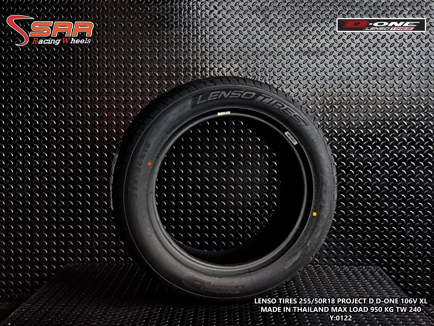 LENSO TIRE 255-50-18 D-ONE ปี2022 ราคาถูก