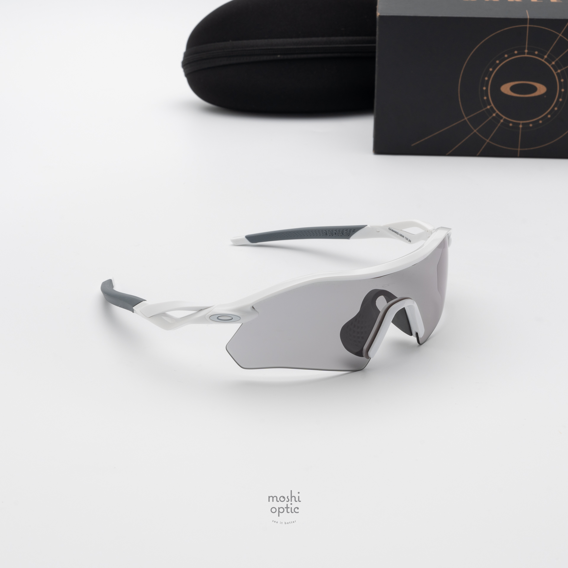 Oakley Radar Plate OO9495D-08 Polished White Prizm Slate