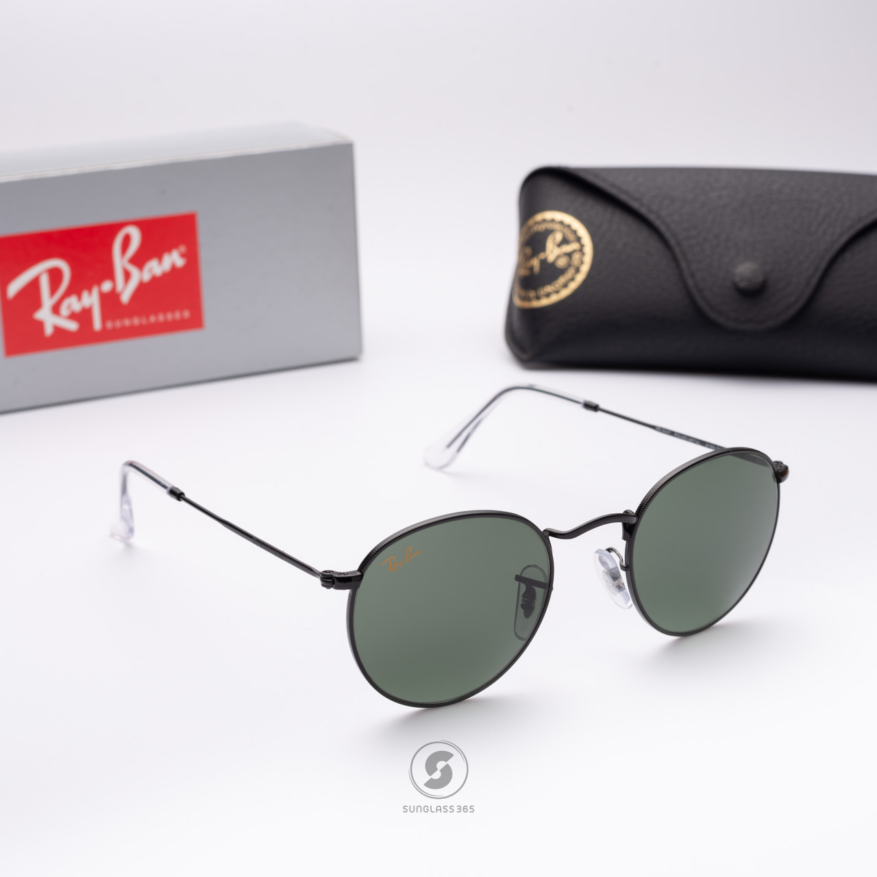 Ray-Ban Round RB3447 919931 Black G-15