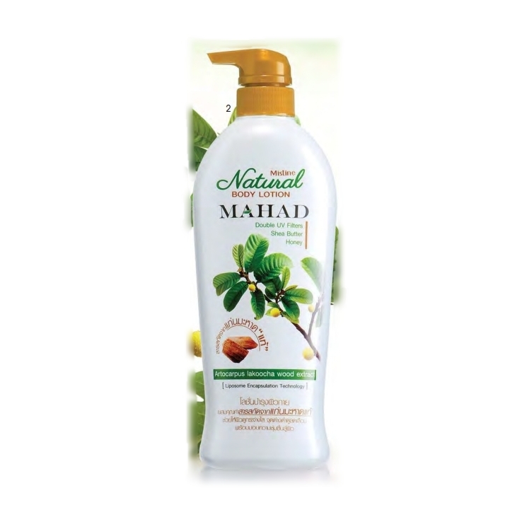 Mistine Natural Mahad Body Lotion 500 ml. / โลชั่นบำรุงผิว มิสทีน เนเชอรัล สูตรมะหาด ขนาด 500 มล.