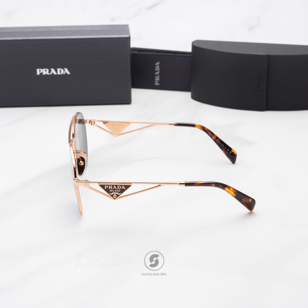 PRADA PR73ZS SVF09T Rose Gold