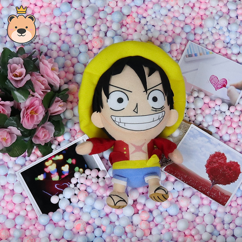 กล่อง เซอร์ไพรส์ เม็ดโฟม ลูฟี่,โซโล,ซันจิ Size 8นิ้ว ฝาชน ลิขสิทธิ์แท้100%