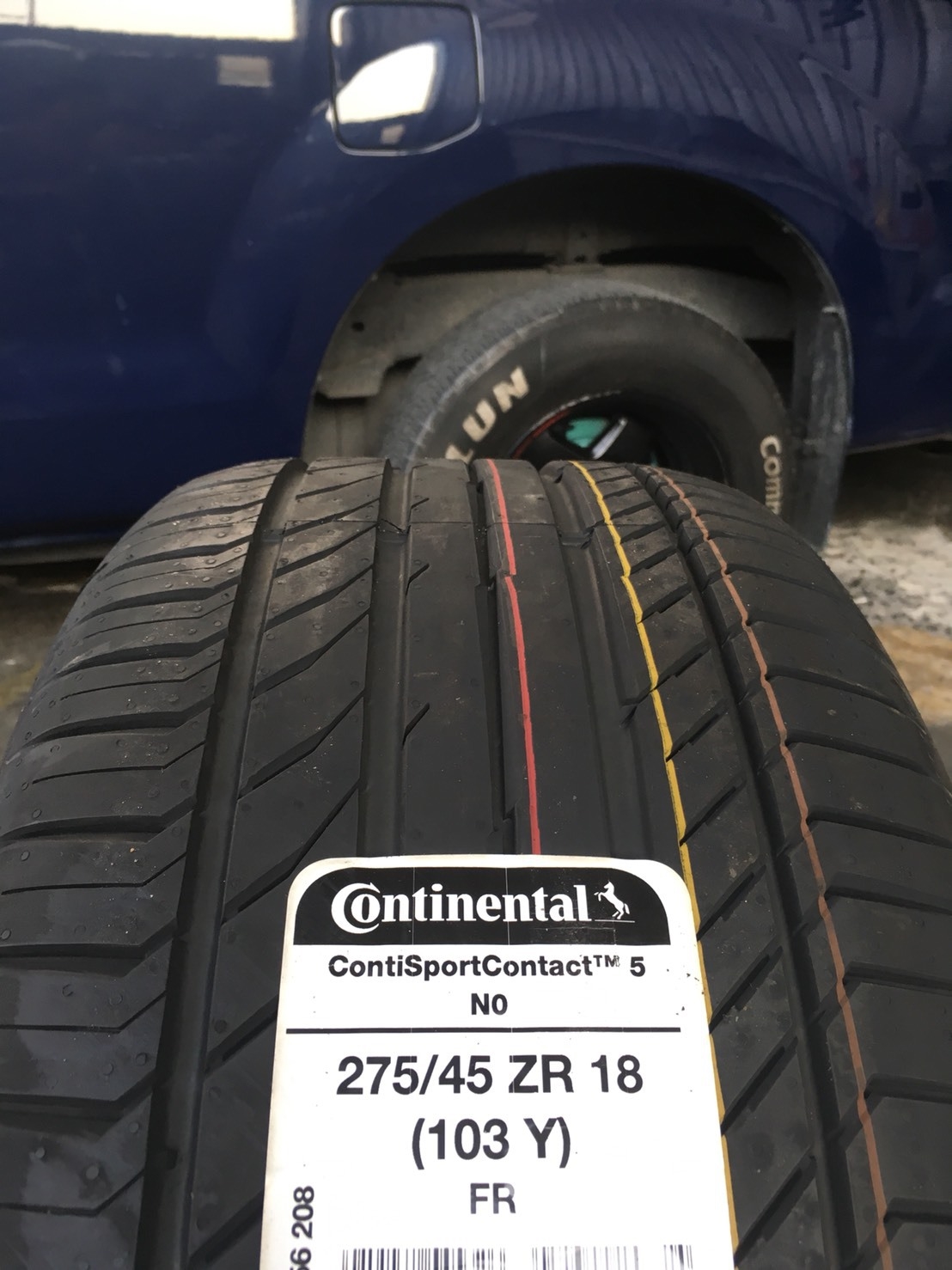 Continental SCS5 275/45-18 เส้น 4900 ปกติ 12000 ราคาพิเศษ จำนวนจำกัด