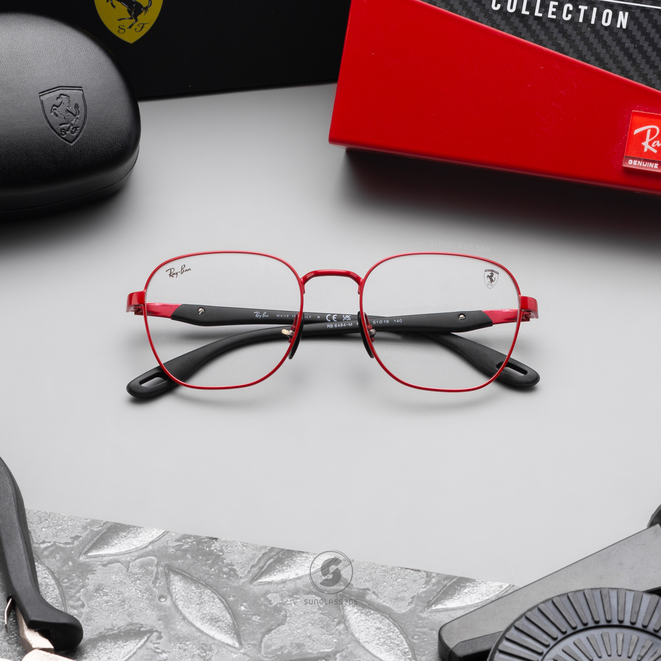 Ray-Ban Ferrari Collection RX6484M F047 Red