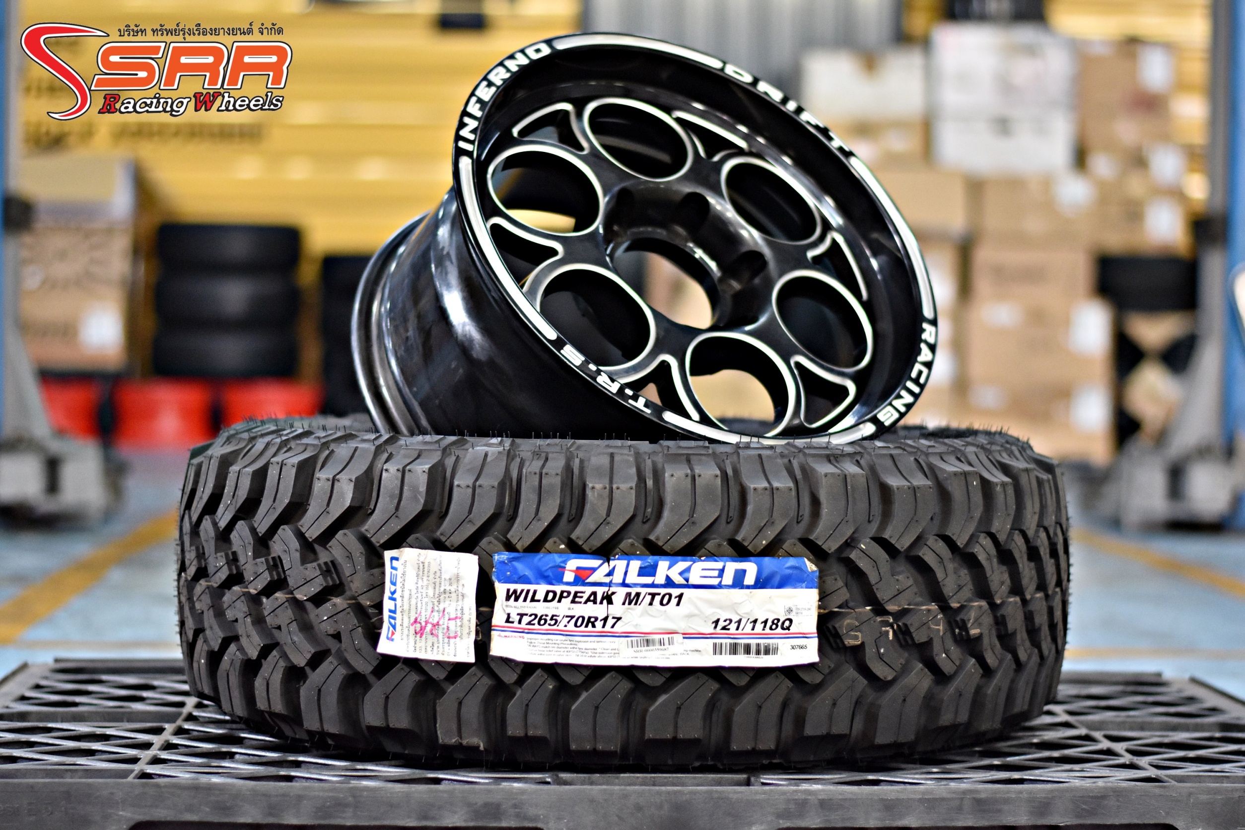 Promotion ล้อขอบ 17 สไตล์ออฟโรด พร้อมยาง FALKEN MT