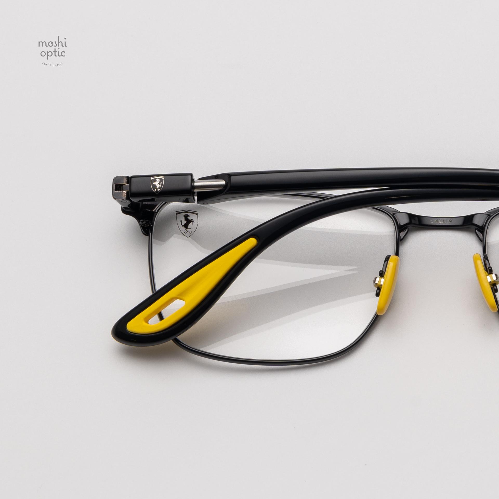 Ray-Ban Ferrari Collection RX6621M F130 Matte Black on Black