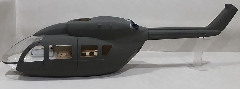 600 - EC145 Militry (Lakota) with Elbow Metal Tail Gear Set