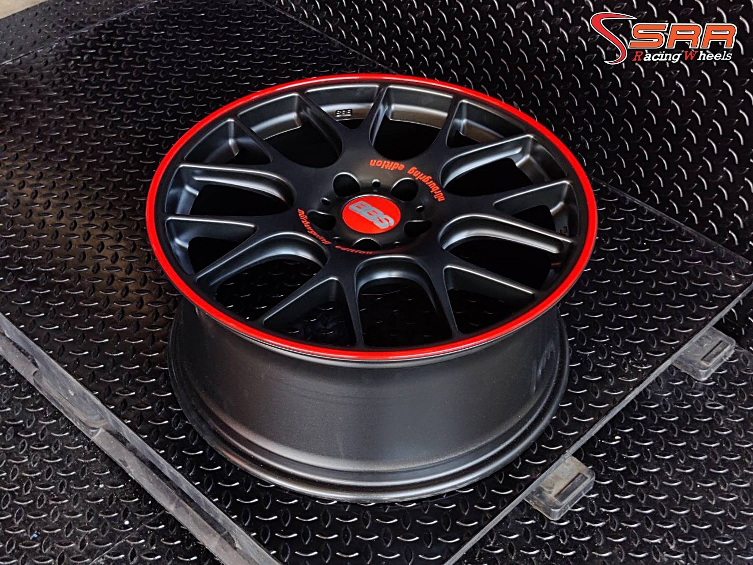 BBS CH-R NURBURGRING EDTION 19X8.5-9.5 5X114.3 5X120 BLACK (แท้)