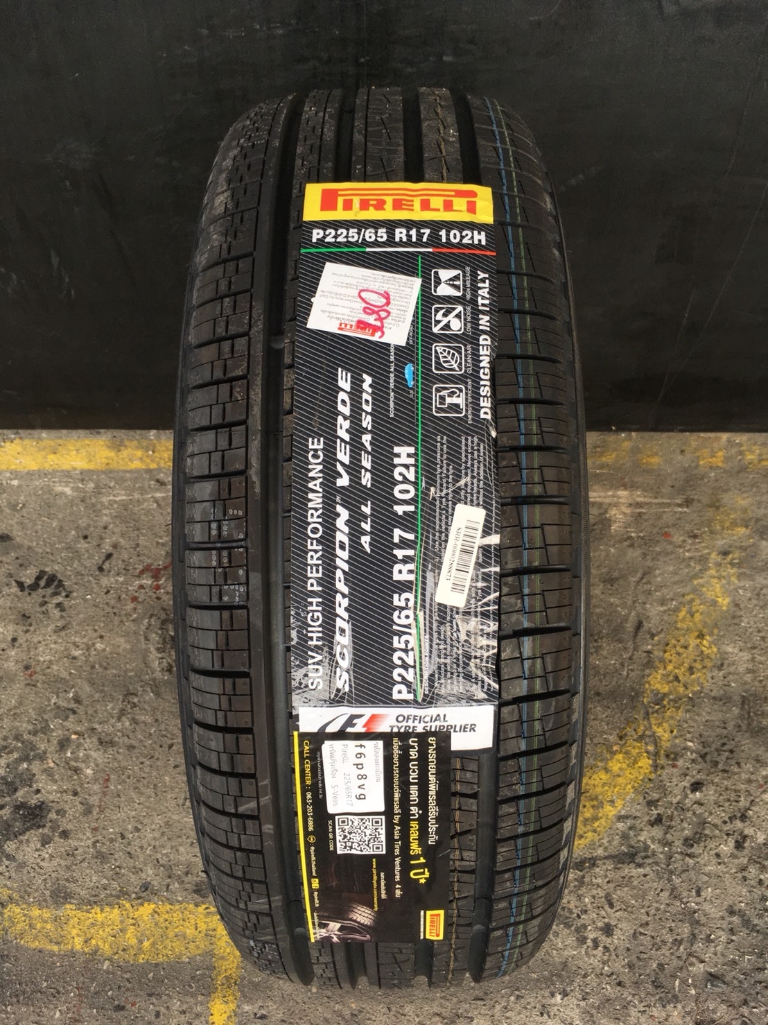 PIRELLI SCORPION VERDE ALL SEASON+ 225/65-17 เส้น 4500 บาท ปี 18 ปกติ 7500