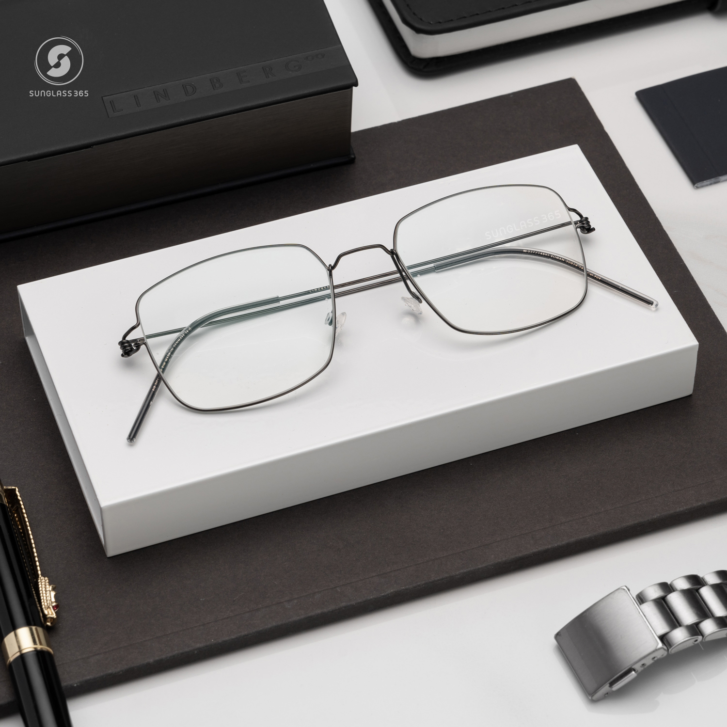 แว่นสายตา Lindberg Air Titanium Rim 027 14B9T ROMAN PU9