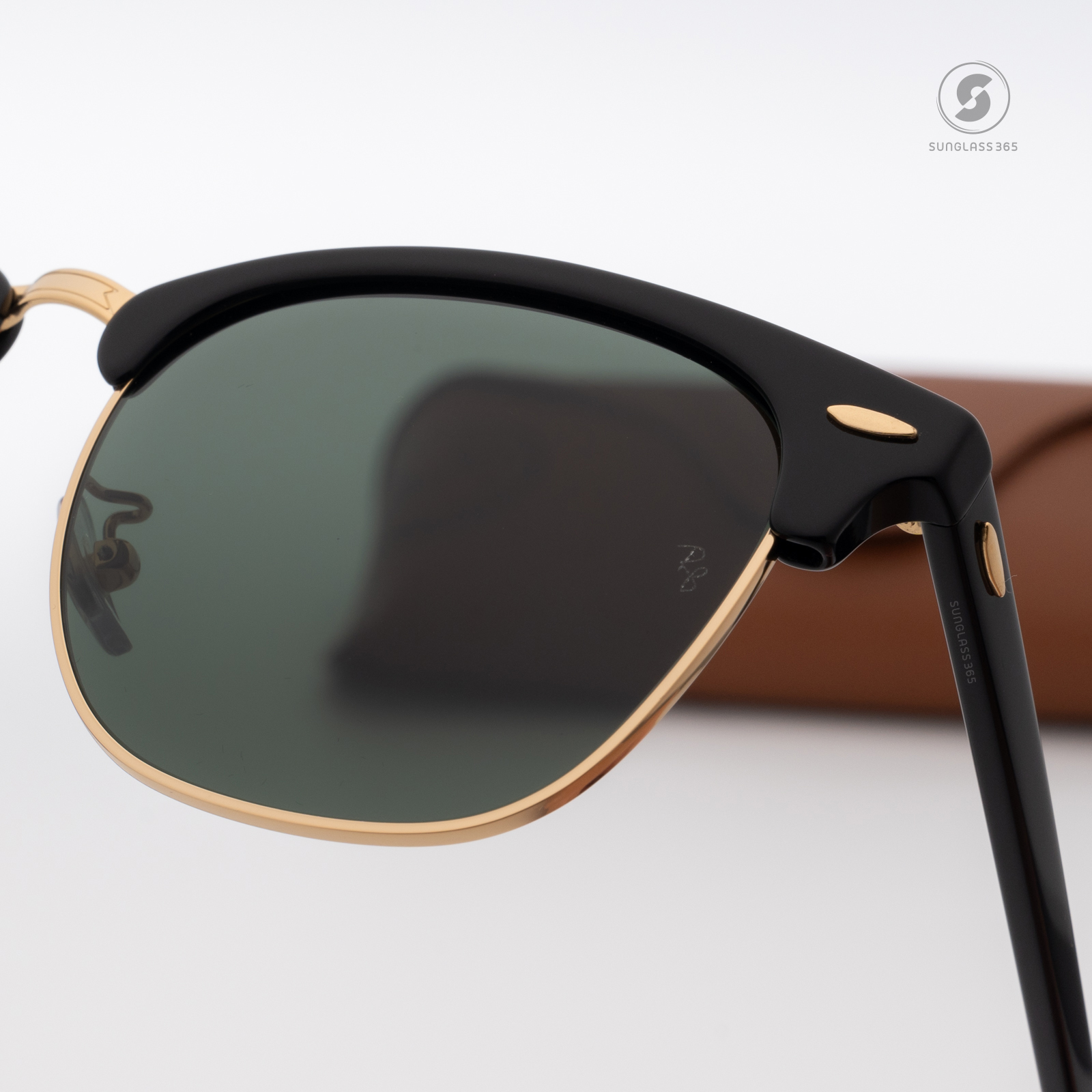 Ray Ban RB3016F 901/58 Clubmaster Polarized lenses