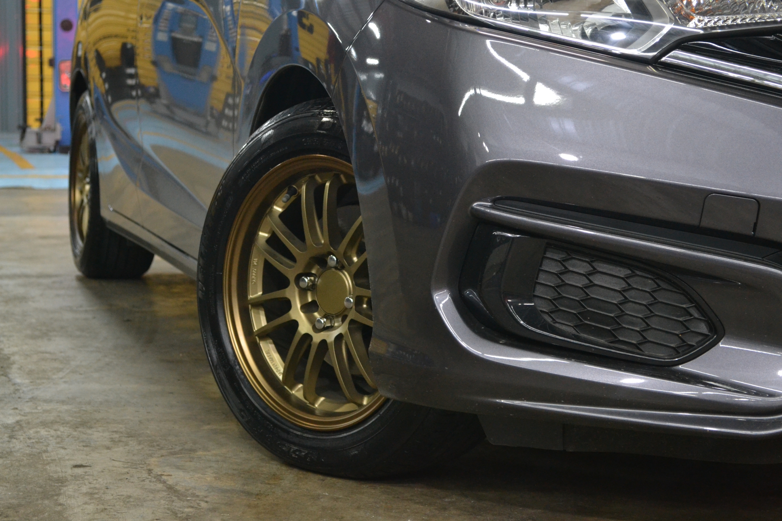 ล้อ RE30ขอบ15 ใส่ JAZZ ป้ายแดง