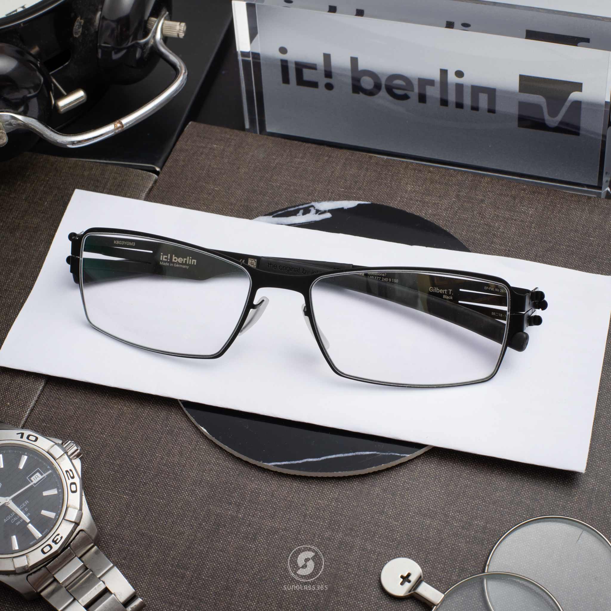 กรอบแว่น IC BERLIN Gilbert T. Black